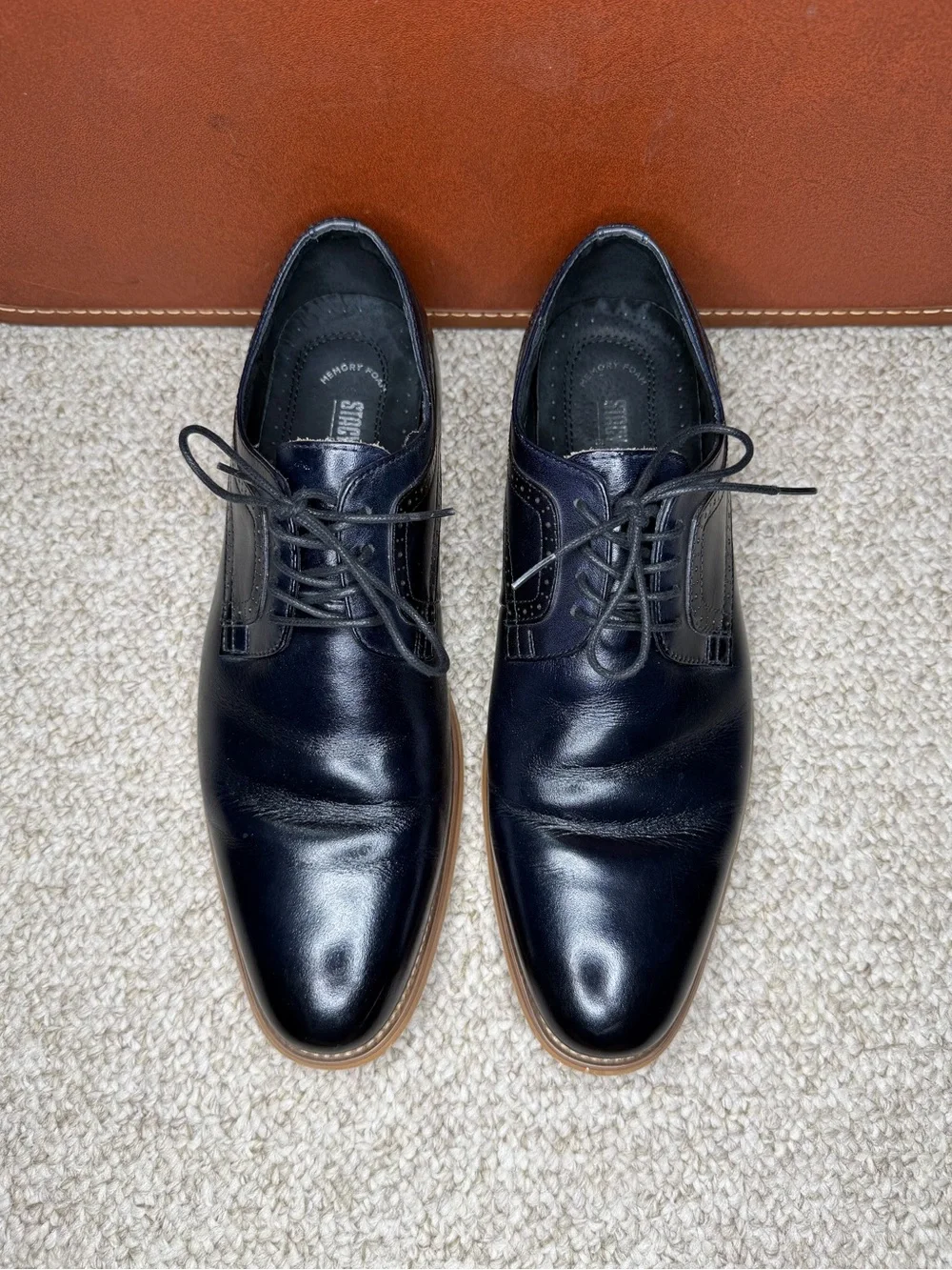 Stacy Adam’s leather Oxford shoes
